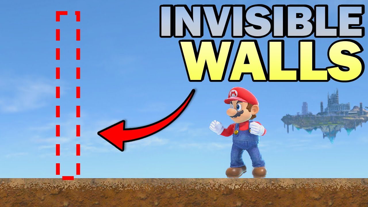 Someone Created INVISIBLE BLOCKS in Smash Ultimate — Mini Game Stage Jam