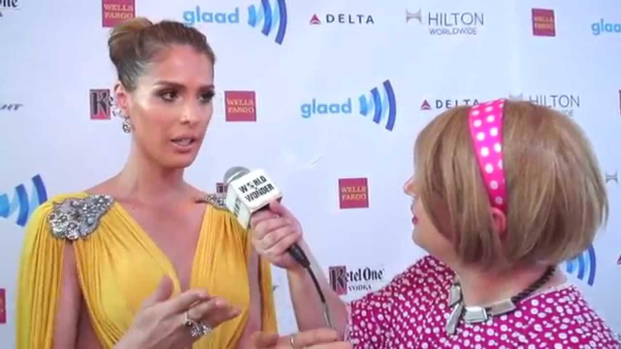 Damiana & Carmen Carrera at the 2014 GLAAD Media Awards