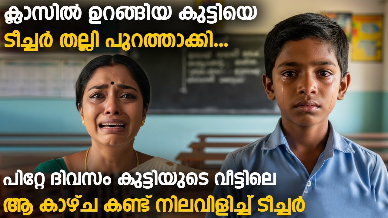 പിറ്റേ ദിവസം കുട്ടിയുടെ വീട്ടിലെ ആ കാഴ്ച കണ്ട് നിലവിളിച്ച് ടീച്ചർ