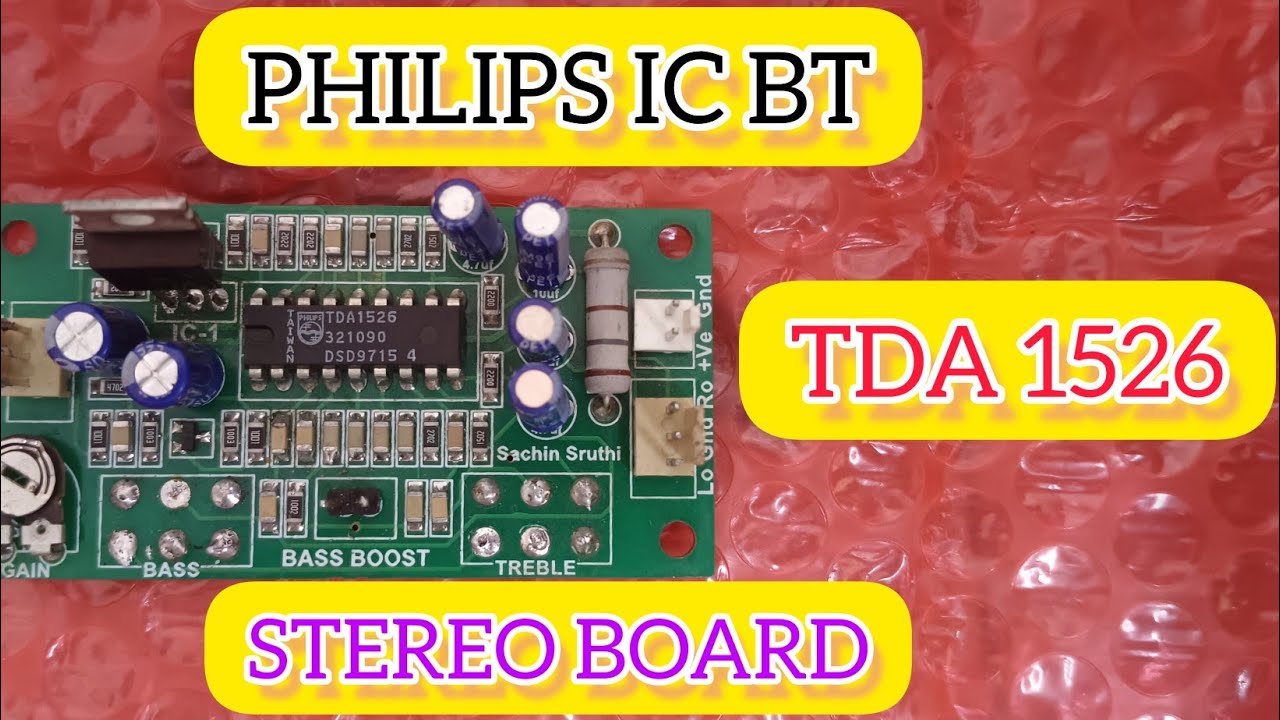 PHILIPS IC BT TDA 1526 Smd stereo board sachin sruthi
