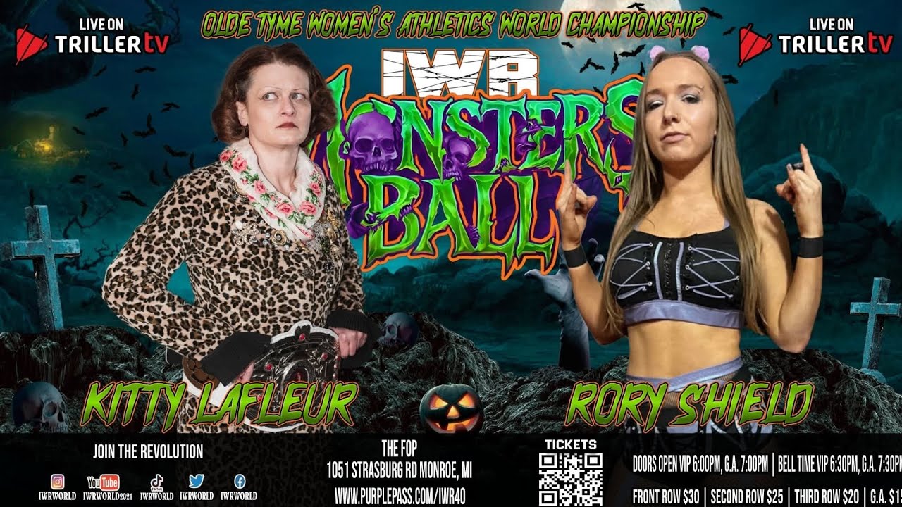 IWR: (Olde Tyme Women's Athletic World Championship Match) Kitty Lafleur Vs. Rory Shield