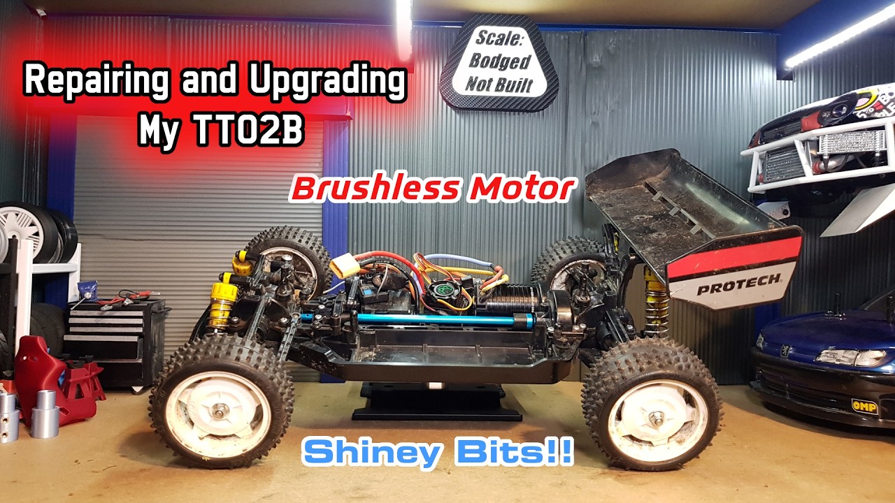 Repairing and Upgrading my Tamiya TT02B
