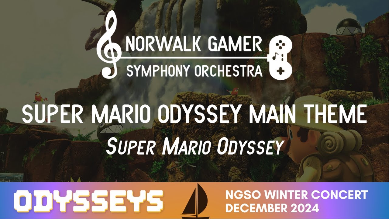 Super Mario Odyssey - Main Theme | Orchestra Cover | NGSO Winter Concert 2024