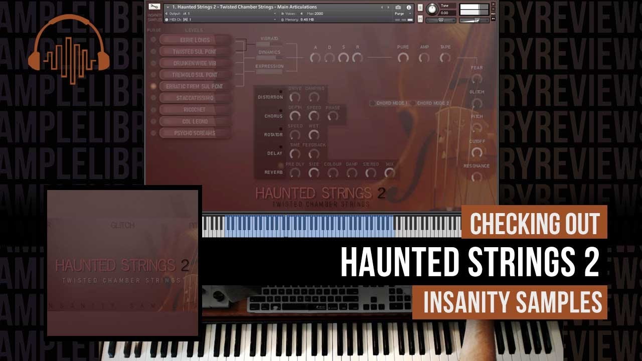 Checking Out: Haunted Strings 2 by Insanity Samples