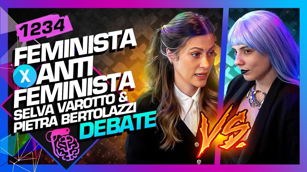 DEBATE FEMINISMO: PIETRA BERTOLAZZI X SELVA (ESPECTRO CINZA) - Inteligência Ltda. Podcast #1234