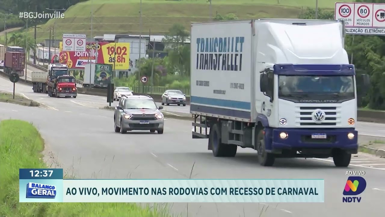 BR-101 tem aumento no movimento com recesso de Carnaval