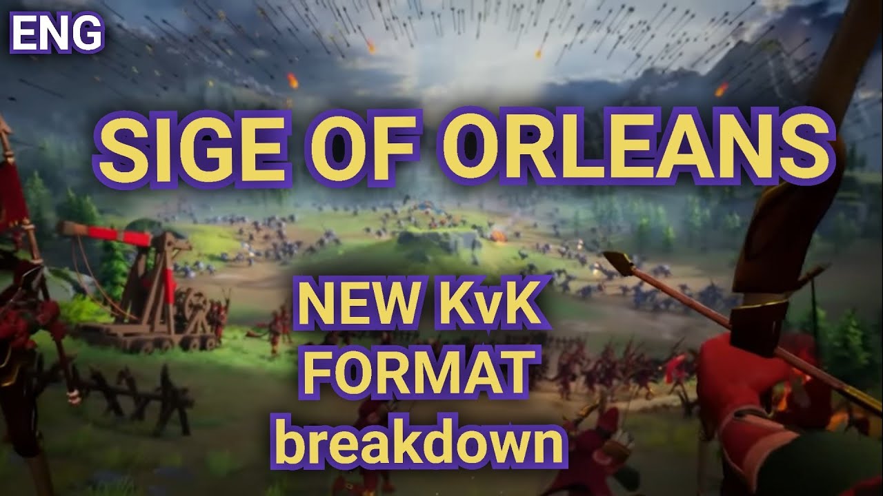 SIGE of ORLEANS. New KvK format in Rise of Kingdoms. ENG version