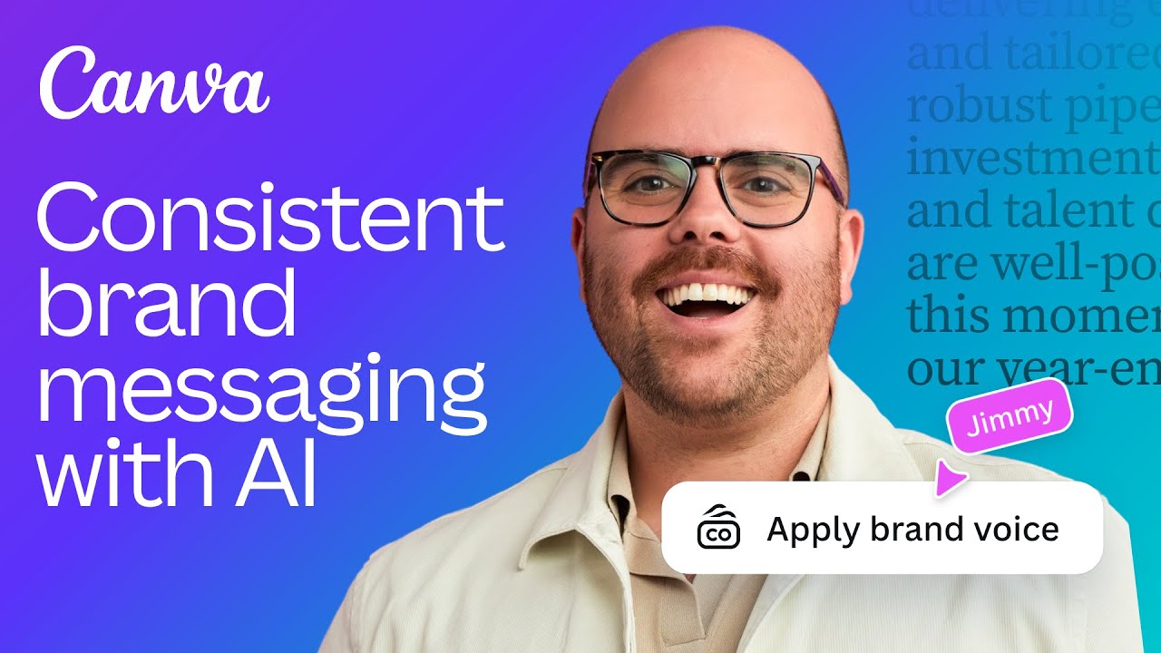 Write brand copy for every channel in minutes | Canva AI demo