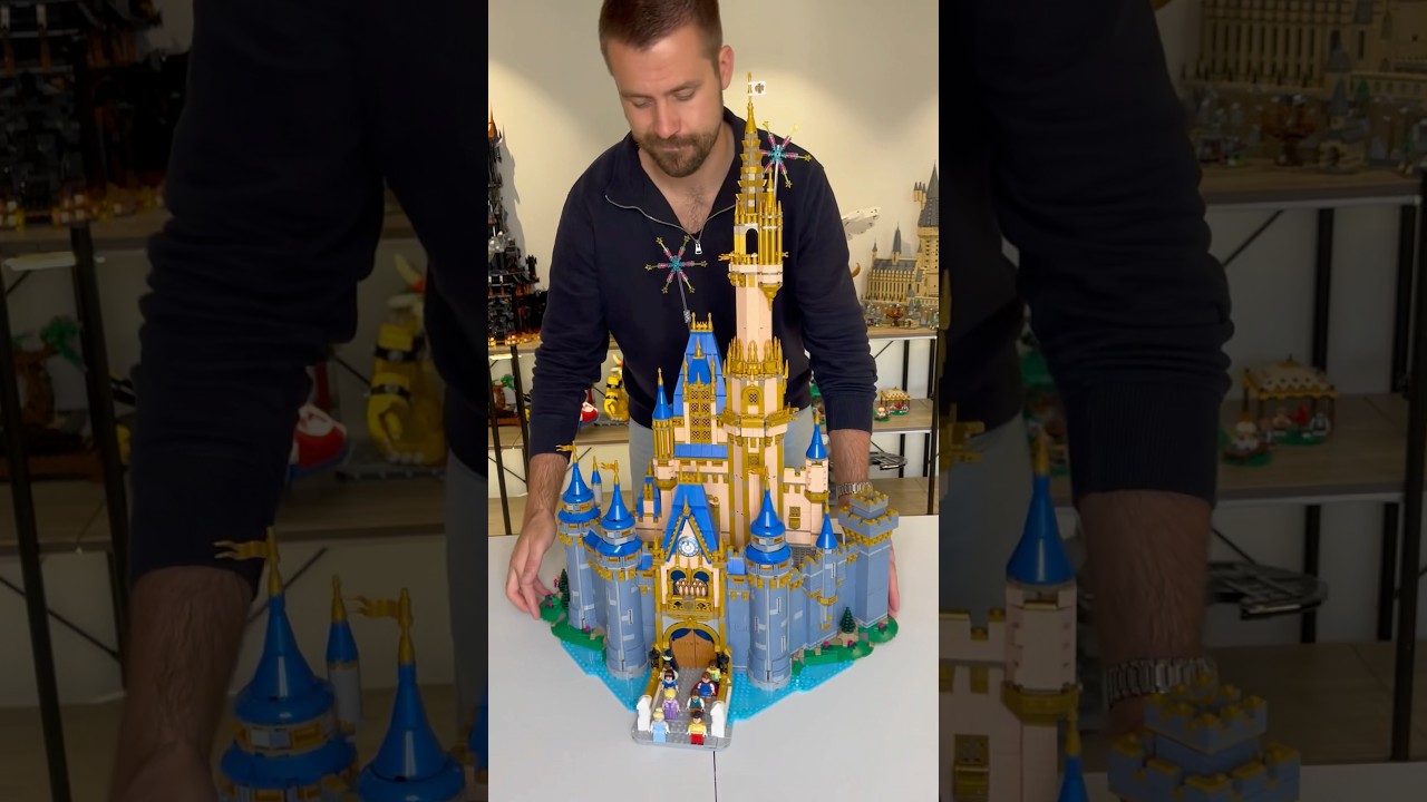 Обзор набора LEGO Disney Castle 2023 🏰 #lego #disney #disneycastle