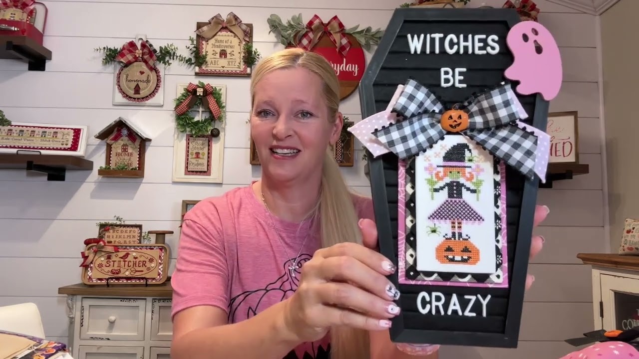 Flosstube #76 Javagirlstitches Spooktacular September kick off🎃