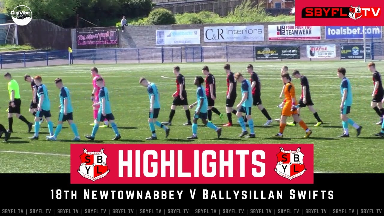 18th Newtwonabbey v Ballysillan Swifts - Under 17 Second Divisional Cup Final - May 2023