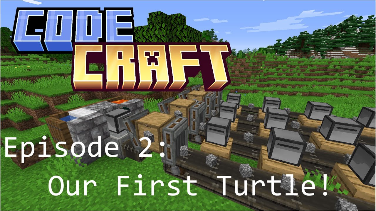 CodeCraft Ep2 | Our First Turtle!