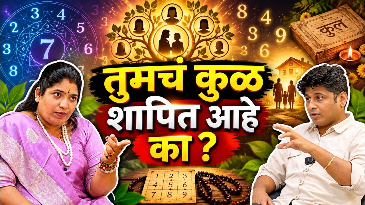 शापित कुळ, कुलदेवता आणि पूर्वजांचे रहस्य! | Kul Numerology Marathi Podcast