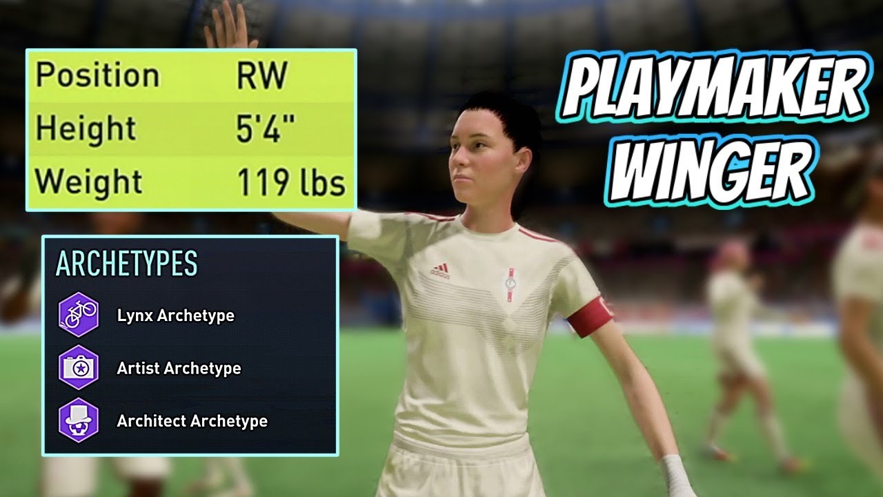THE BEST PLAYMAKING WINGER BUILD in FIFA 22 PRO CLUBS!