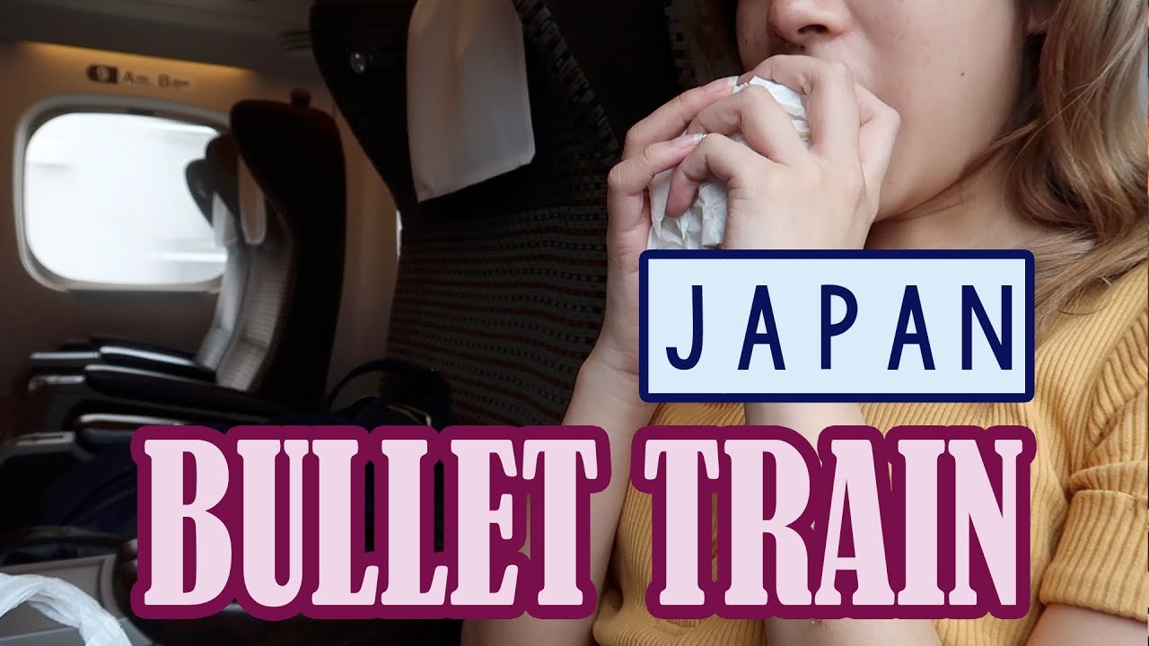 Riding the BULLET TRAIN to TOKYO