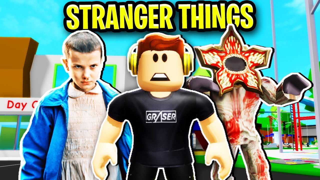STRANGER THINGS In Roblox Brookhaven.. 👹😲
