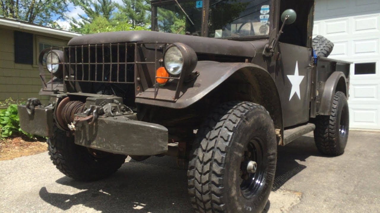 RestoMod: Dodge M37 with Chrysler 251 Flathead Engine