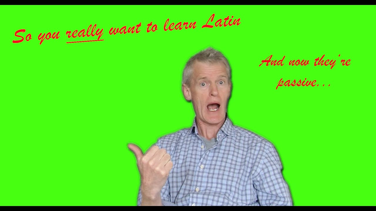Latin 3 Lesson 14: Indirect Statement with Passive Infinitives | So You Really Want to Learn Latin