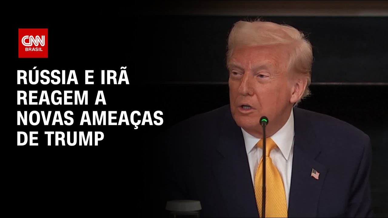 Vladimir Putin e Ali Khamenei reagem a novas ameaças de Trump | CNN PRIME TIME