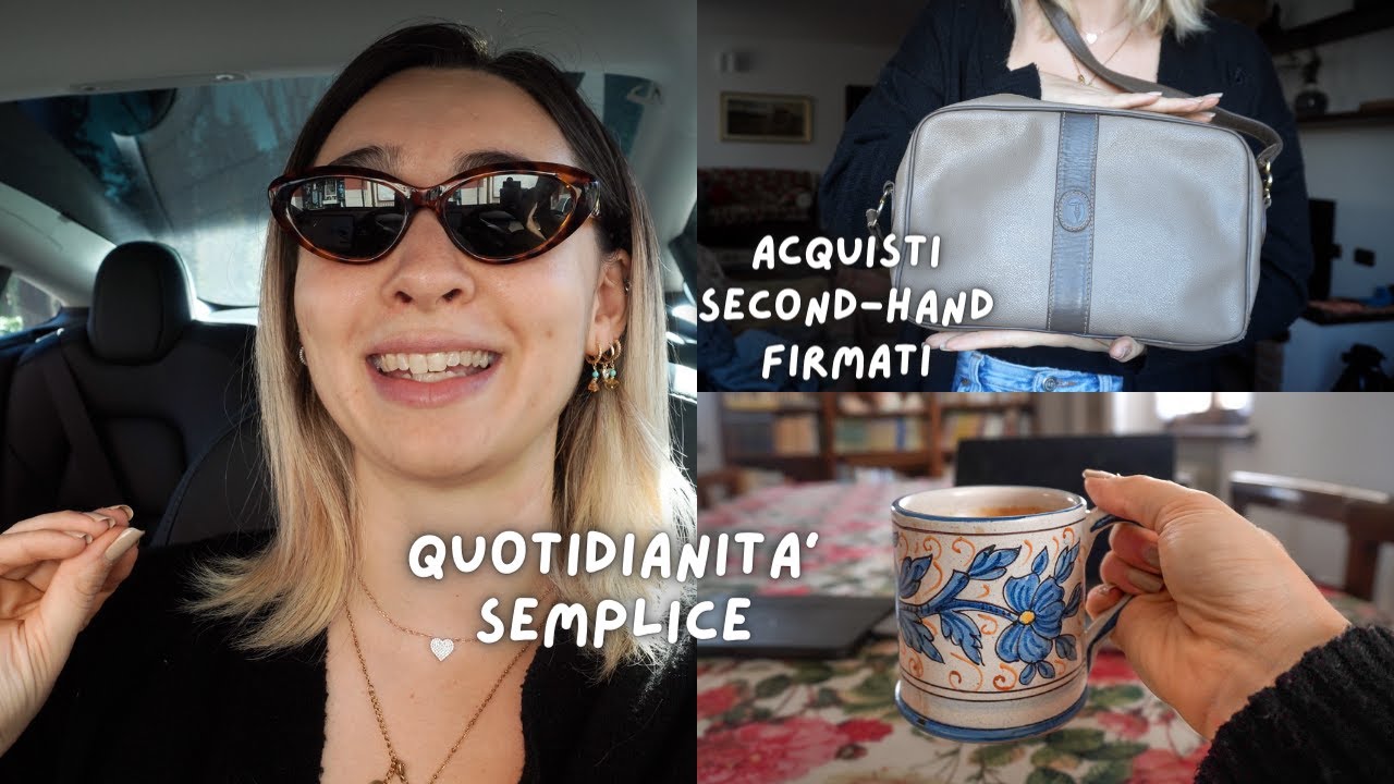 FORSE STO ESAGERANDO..Il mio Shopping di Usato 🥹🤍  | Vlog ChiaraBresa