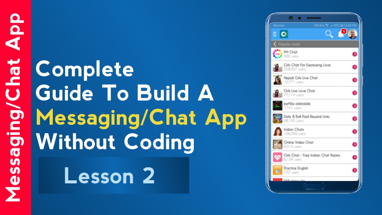 How to Make a Chat App Without Coding | Create Chat App in AppCreator24 (Step-by-Step Guide)