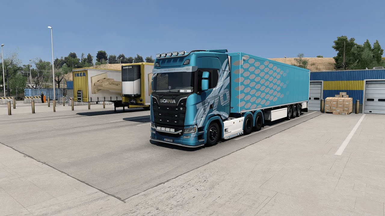 ETS2 /Realistic Truck Driving\ Scania S730 V8 | Ancona to Pescara #7