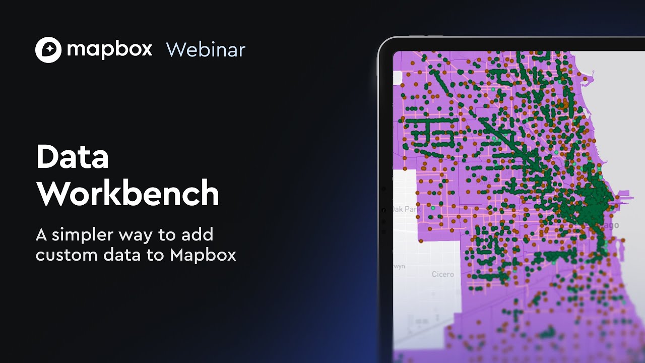 Data Workbench в Mapbox Studio: более простой способ преобразования пользовательских данных в наб...