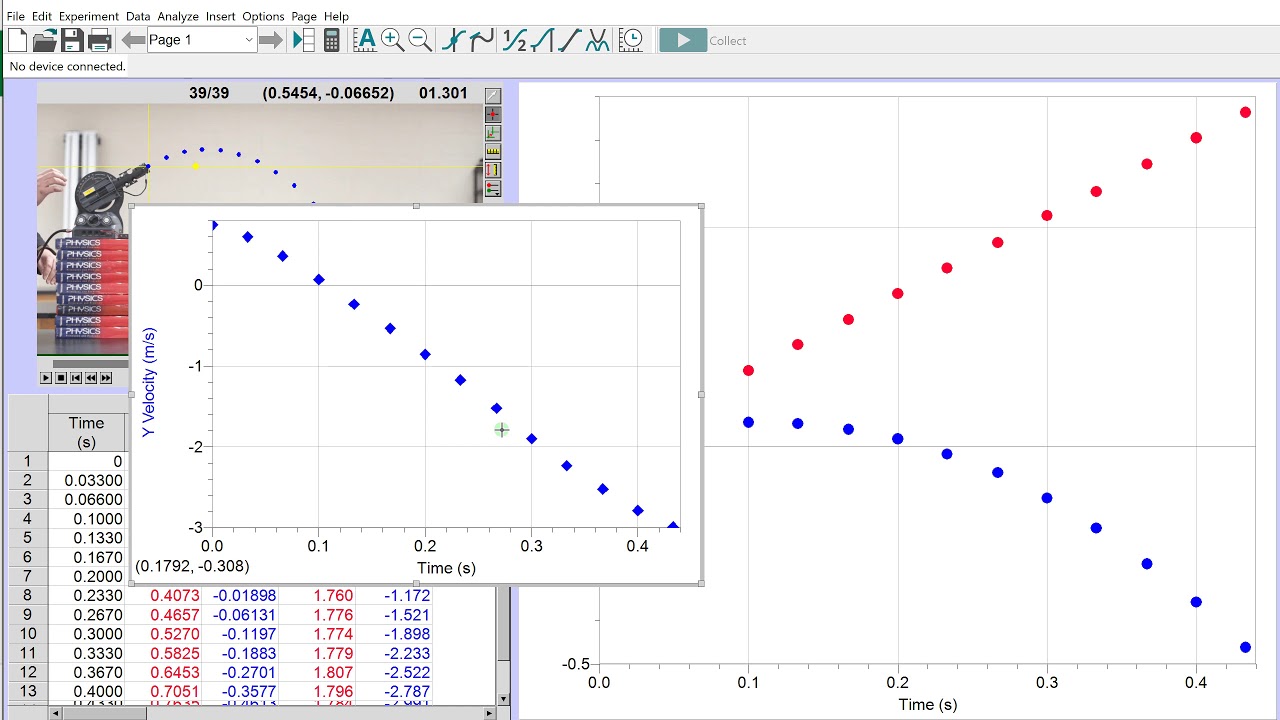 How to Use Logger Pro Video Analysis for Projectile Motion