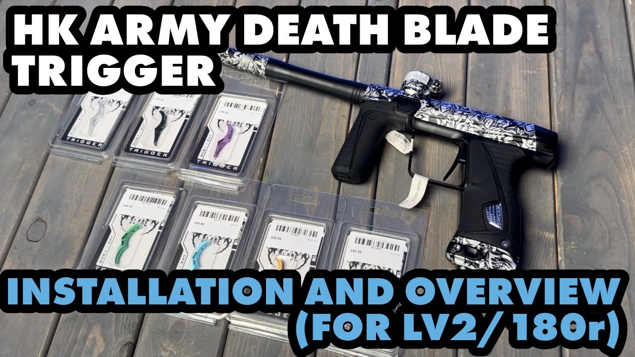 Quick & Easy | HK Army Death Blade Trigger for Planet Eclipse LV2/180R | Installation and Overview