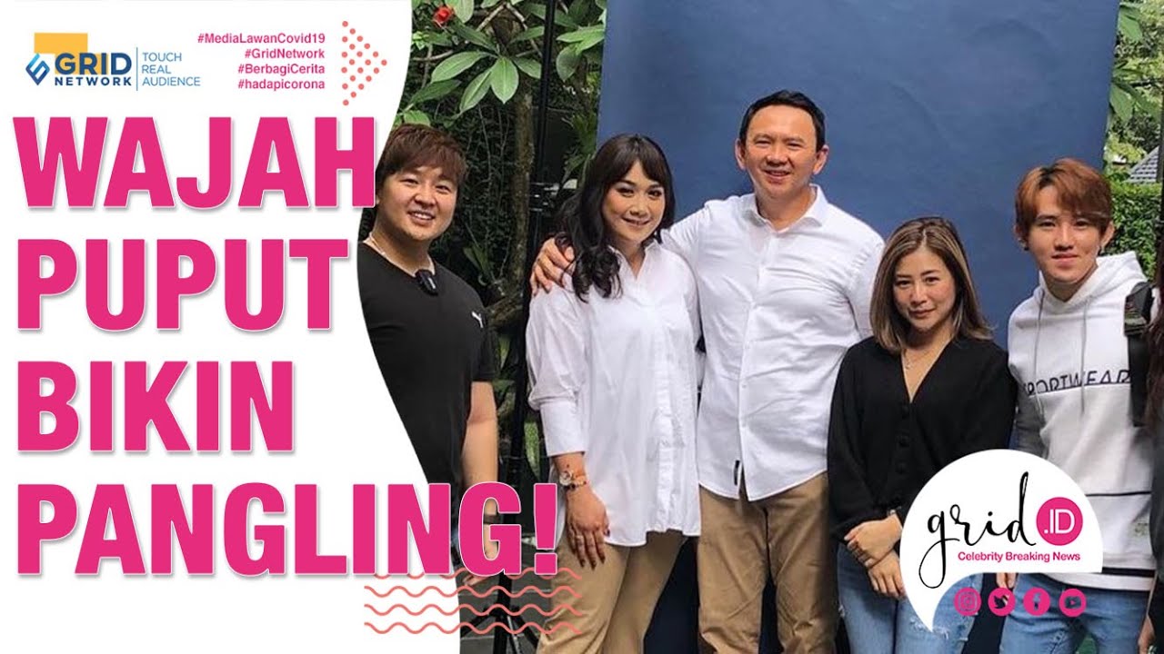 Manglingi! Gaya Rambut Baru Puput Nastiti Devi saat Lakukan Pemotretan dengan Ahok dan Anaknya