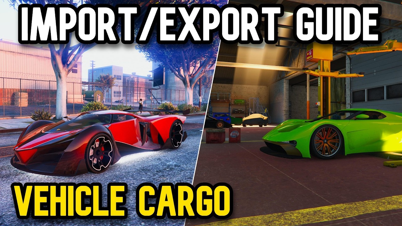 Склад для перевозки грузов в GTA Online — руководство по импорту и экспорту
