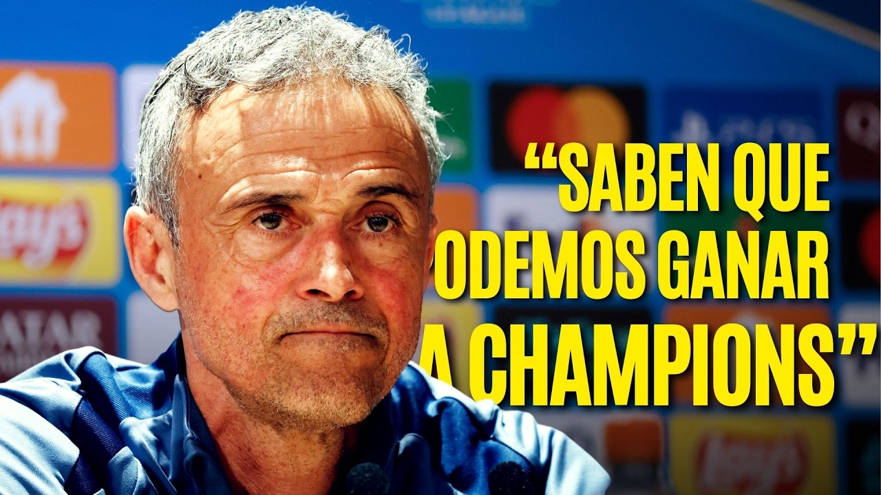 ⚽ LUIS ENRIQUE: “Ganar la CHAMPIONS una vez es difícil, pero repetir tampoco es fácil” PSG-CHELSEA