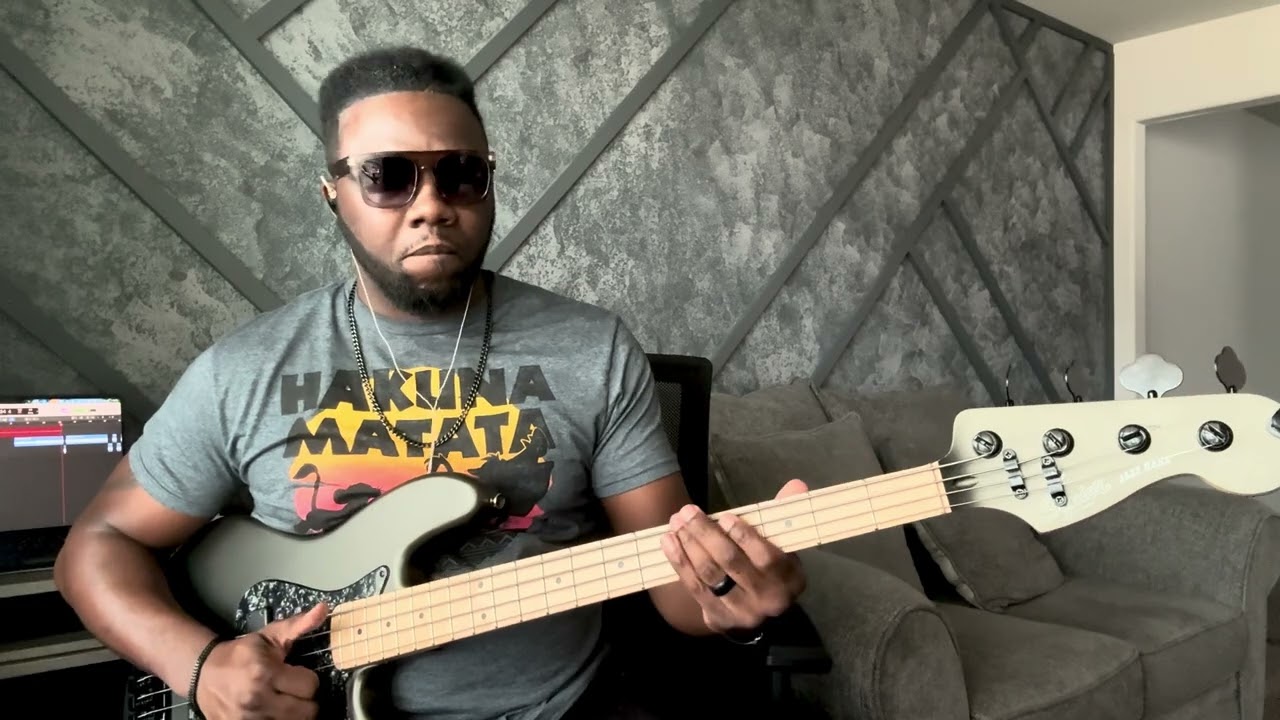 Modded Squier Contemporary Jazz Bass 4 
