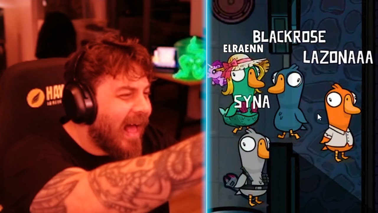 Elraenn Blackrose ile Kanka Olup Cordiseps'i Taklaya Getiriyor | Goose Goose Duck Komik Anlar