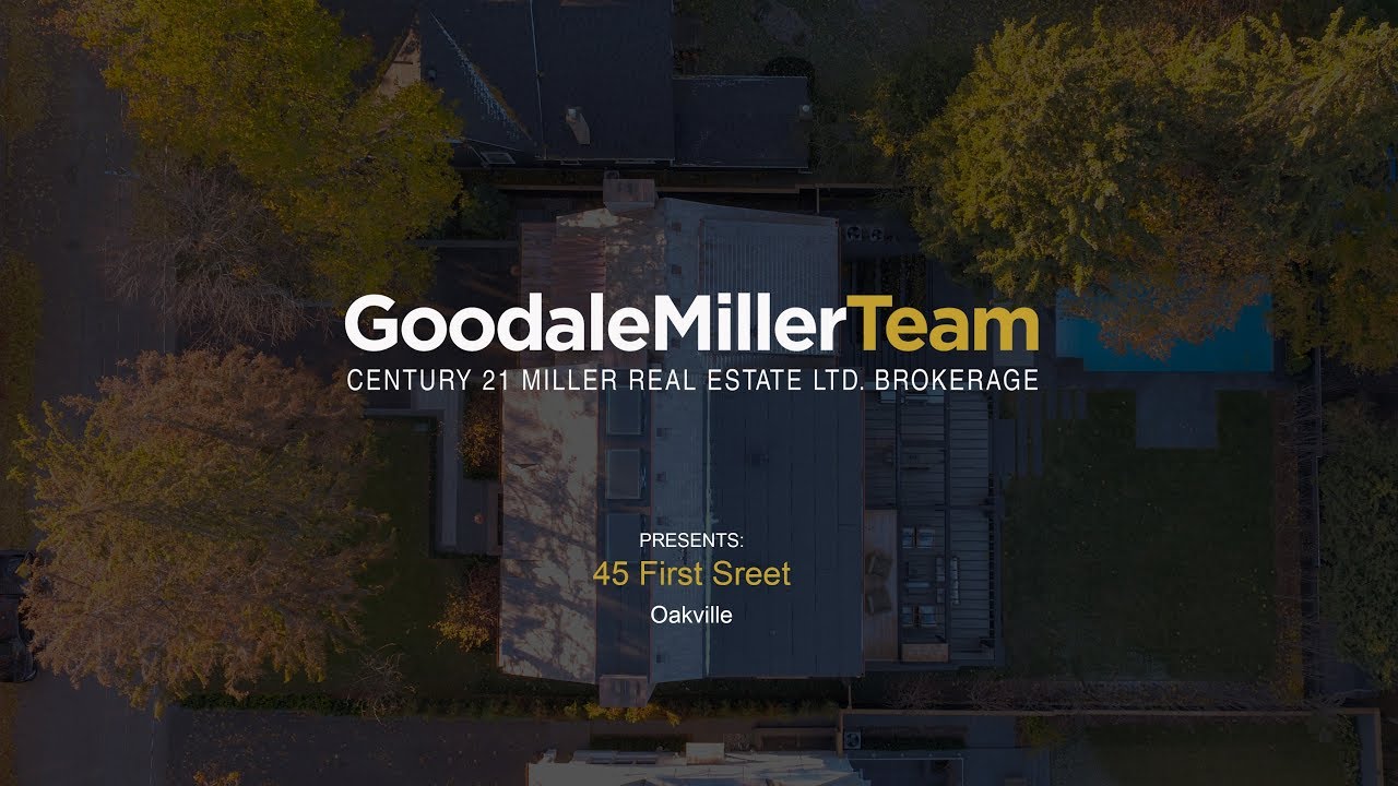 45 First Street, Oakville - Listed by the Goodale Miller Team
