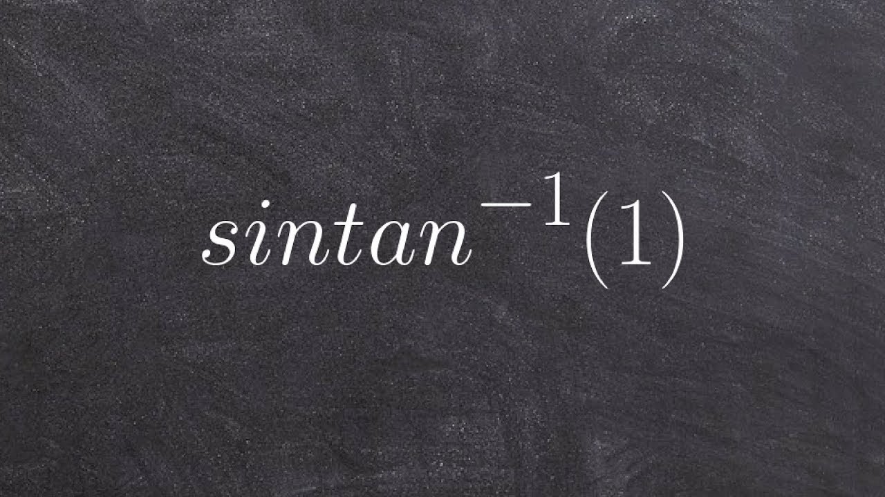 Learn how to evaluate an expression given the composition of two trig expressions