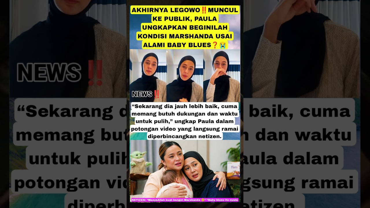 BERITA ARTIS VIRAL HARI INI‼️PAULA JENGUK MARSHANDA #paulaverhoeven #marshanda #viral