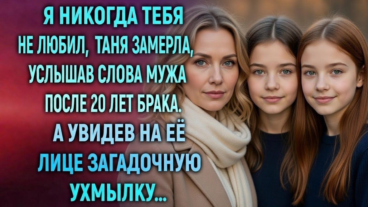 «Я никогда тебя не любил…» — после этих слов мужа Таня увидела то, что изменило всё