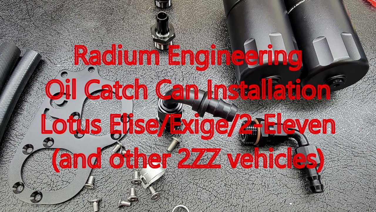 Radium Engineering Catch can install