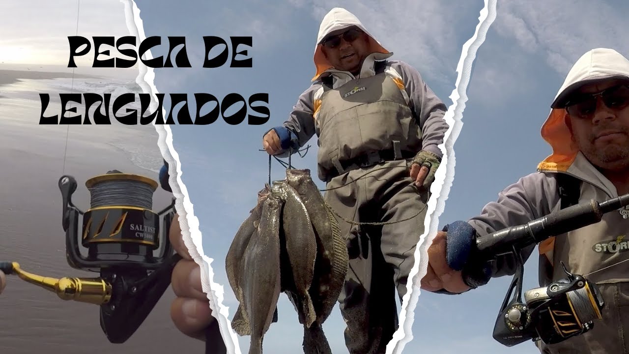 Excelente Pesca de Lenguados, sector Playa Las Machas Arica - Chile