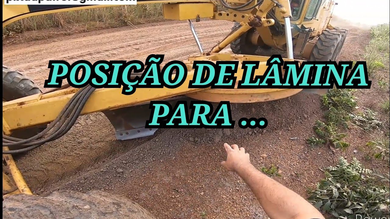 POSIÇÃO DE LÂMINA/ Motoniveladora caterpillar 120k Grader niveleuse motoconformadora patrola