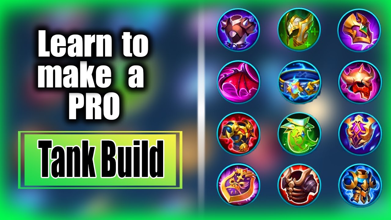 BEST TANK BUILD IN MOBILE LEGENDS (Item Explanation)