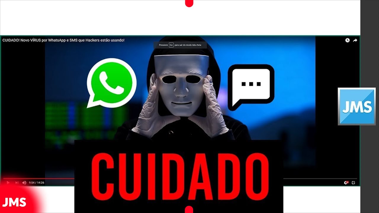 CUIDADO! Novo VÍRUS por WhatsApp e SMS que Hackers estão usando!