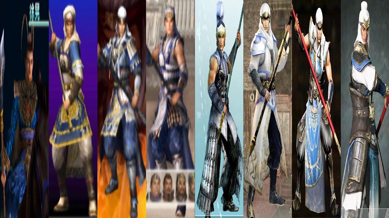 無双ゲーム 真 三國無双 徐晃 じょ こう 進化軌跡 進化の歴史 Evolution of Xu Huang in Dynasty Warriors 真 三國無雙 徐晃 進化的歷史 アクションゲーム