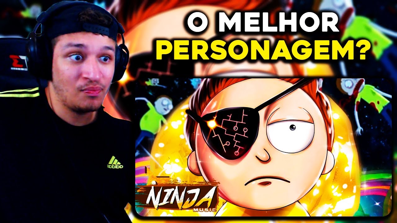 REAGINDO A Curva Finita | Evil Morty (Rick and Morty) | Ninja