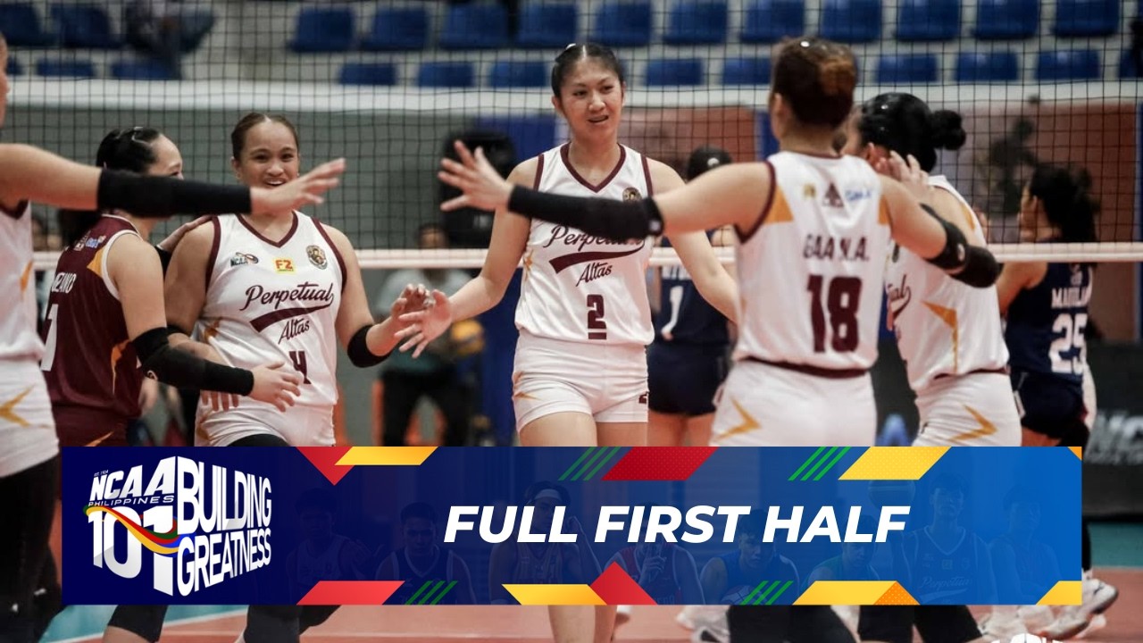 FULL FIRST HALF - Perpetual Lady Altas vs Letran Lady Knights | NCAA Season 101