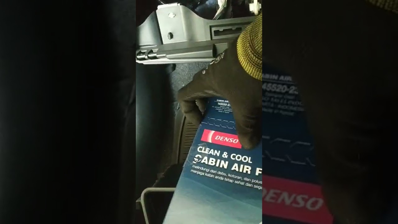 Cara mengganti filter AC Toyota Yaris 2014 ( Lele)