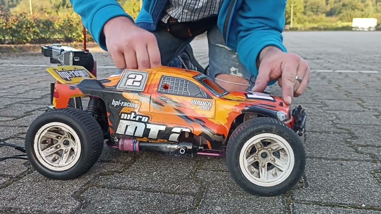 HPI MT 2 Nitro 1:10 nach dem Empfänger Tausch