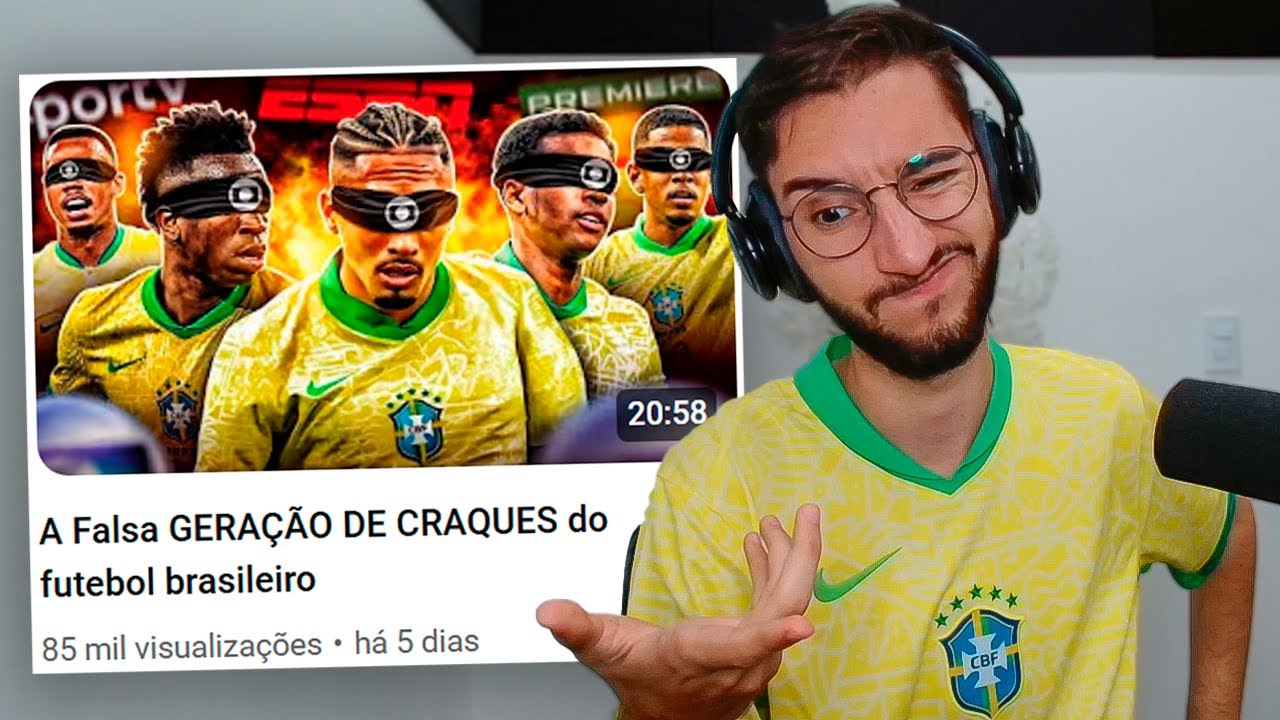 A Falsa GERA&Ccedil;&Atilde;O DE CRAQUES do futebol brasileiro